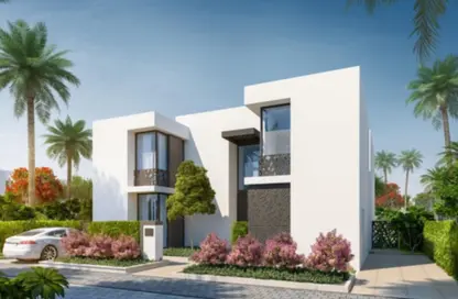 Townhouse - 3 Bedrooms - 2 Bathrooms for sale in Badya Palm Hills - 6 October Compounds - 6 October City - Giza