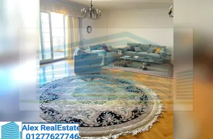 شقة - 3 غرف نوم - 3 حمامات للايجار في طريق جمال عبد الناصر ( ابو قير ) - جناكليس - حي شرق - الاسكندرية