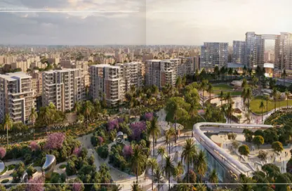 Apartment - 2 Bedrooms - 2 Bathrooms for sale in Park Side Residence - Zed Towers - Sheikh Zayed Compounds - Sheikh Zayed City - Giza