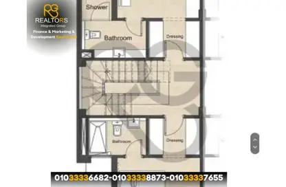Townhouse - 3 Bedrooms - 4 Bathrooms for sale in Keeva - 6 October Compounds - 6 October City - Giza