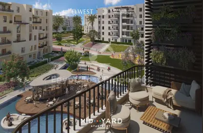 Apartment - 3 Bedrooms - 4 Bathrooms for sale in O West - 6 October Compounds - 6 October City - Giza