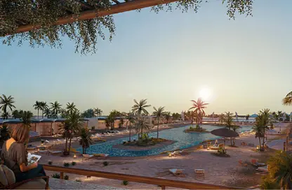 شاليه - 2 غرف نوم - 3 حمامات للبيع في هاسيندا ويست - راس الحكمة - الساحل الشمالي