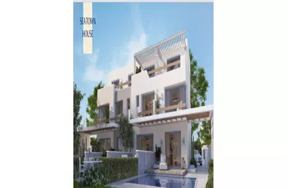 Townhouse - 4 Bedrooms - 3 Bathrooms for sale in Mountain View - Ras Al Hekma - North Coast