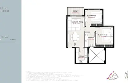 شقة - 2 غرف نوم - 2 حمامات للبيع في مجمع تسلا السكني - طريق الواحات - مدينة 6 أكتوبر - الجيزة