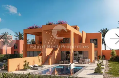 منزل مزدوج - 3 غرف نوم - 5 حمامات للبيع في مانجروفي ريزيدنس - الجونة - الغردقة - محافظة البحر الاحمر