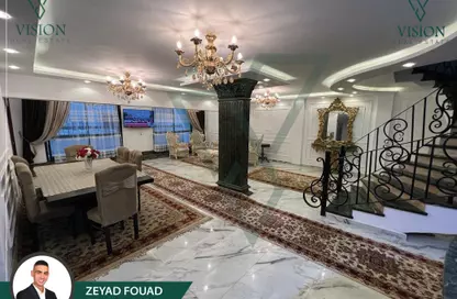 Duplex - 4 Bedrooms - 4 Bathrooms for sale in Al Geish Road - Saraya - Sidi Beshr - Hay Awal El Montazah - Alexandria