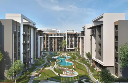 شقة - 2 غرف نوم - 2 حمامات للبيع في ذات - حدائق اكتوبر - مدينة 6 أكتوبر - الجيزة