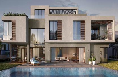 Townhouse - 4 Bedrooms - 4 Bathrooms for sale in Creek Town - The 1st Settlement - New Cairo City - Cairo