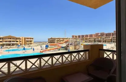 Chalet - 1 Bedroom - 2 Bathrooms for sale in Caribbean Bay - Porto Sokhna - Al Ain Al Sokhna - Suez