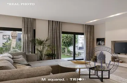Duplex - 5 Bedrooms - 4 Bathrooms for sale in Trio Gardens - 5th Settlement Compounds - The 5th Settlement - New Cairo City - Cairo