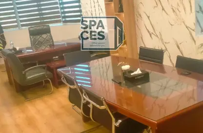 Office Space - Studio - 1 Bathroom for rent in Bank Center Street - South Teseen St. - The 5th Settlement - New Cairo City - Cairo