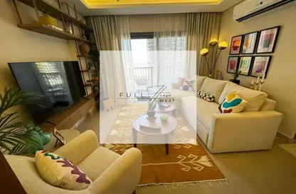 Apartment - 1 Bedroom - 2 Bathrooms for sale in Zed Towers - Sheikh Zayed Compounds - Sheikh Zayed City - Giza