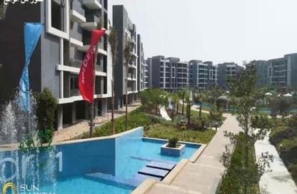 Apartment - 2 Bedrooms - 2 Bathrooms for sale in Sun Capital - Fayoum Desert road - 6 October City - Giza