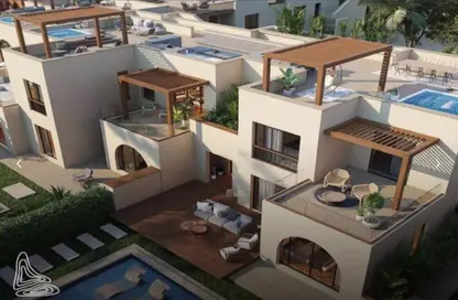 منزل مزدوج - 3 غرف نوم - 4 حمامات للبيع في تيا هايتس مكادي باي - مكادي - الغردقة - محافظة البحر الاحمر