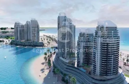 شاليه - 2 غرف نوم - 2 حمامات للبيع في الحي اللاتيني - مدينة العلمين الجديدة - العلمين - الساحل الشمالي