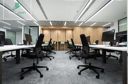 Office Space - Studio - 1 Bathroom for rent in Cairo Festival City - North Investors Area - New Cairo City - Cairo
