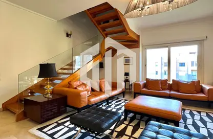 Penthouse - 3 Bedrooms - 3 Bathrooms for rent in Palm Hills Village Avenue - North Investors Area - New Cairo City - Cairo