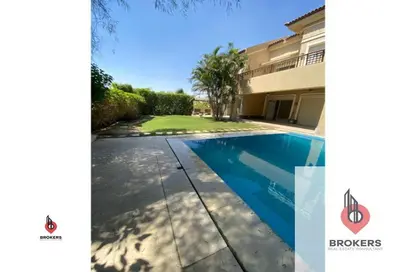 Villa - 6 Bedrooms - 5 Bathrooms for rent in Lake View - 5th Settlement Compounds - The 5th Settlement - New Cairo City - Cairo