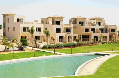 Twin House - 4 Bedrooms - 4 Bathrooms for rent in Palm Hills Golf Extension - Al Wahat Road - 6 October City - Giza
