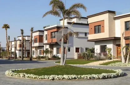 Twin House - 4 Bedrooms - 5 Bathrooms for sale in Azzar - 5th Settlement Compounds - The 5th Settlement - New Cairo City - Cairo