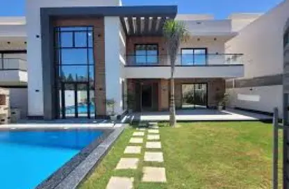 Townhouse - 5 Bedrooms - 5 Bathrooms for sale in Hood 4 Side St. - Green Belt - 6 October City - Giza Townhouse - 5 Bedrooms - 5 Bathrooms for sale in Hood 4 Side St. - Green Belt - 6 October City - Giza