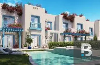 Townhouse - 3 Bedrooms - 4 Bathrooms for sale in Mountain View - Ras Al Hekma - North Coast
