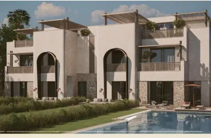 تاون هاوس - 3 غرف نوم - 3 حمامات للبيع في ليف - راس الحكمة - الساحل الشمالي