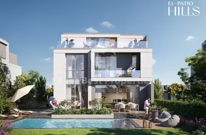 Villa - 6 Bedrooms - 6 Bathrooms for sale in Crescent Walk - 5th Settlement Compounds - The 5th Settlement - New Cairo City - Cairo