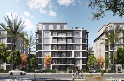 Apartment - 3 Bedrooms - 3 Bathrooms for sale in Creek Town - The 1st Settlement - New Cairo City - Cairo