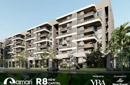 Apartment - 3 Bedrooms - 3 Bathrooms for sale in Qamary - R8 - New Capital City - Cairo