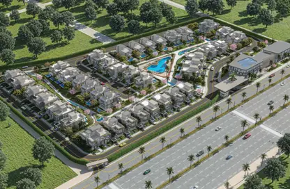Villa - 4 Bedrooms - 4 Bathrooms for sale in Waslet Dahshur Road - Green Belt - 6 October City - Giza