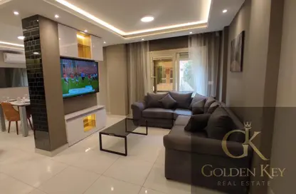 Apartment - 2 Bedrooms - 1 Bathroom for rent in El Rehab Extension - Al Rehab - New Cairo City - Cairo