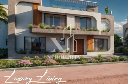 Villa - 5 Bedrooms - 4 Bathrooms for sale in Tabah West Compound - New Zayed City - Sheikh Zayed City - Giza
