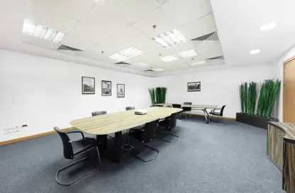 Office Space - Studio - 3 Bathrooms for rent in Bank Center Street - South Teseen St. - The 5th Settlement - New Cairo City - Cairo