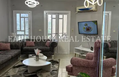 Apartment - 2 Bedrooms - 1 Bathroom for rent in El Rehab Extension - Al Rehab - New Cairo City - Cairo