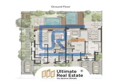 Villa - 5 Bedrooms - 4 Bathrooms for sale in Ever - 5th Settlement Compounds - The 5th Settlement - New Cairo City - Cairo