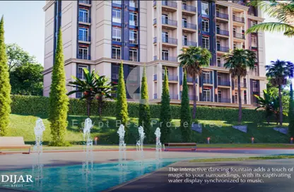 Apartment - 1 Bedroom - 2 Bathrooms for sale in Azzar - 5th Settlement Compounds - The 5th Settlement - New Cairo City - Cairo