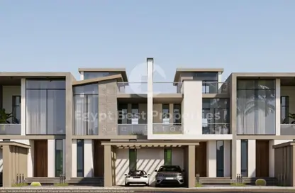 Villa - 4 Bedrooms - 4 Bathrooms for sale in Swan Lake Residence - 5th Settlement Compounds - The 5th Settlement - New Cairo City - Cairo