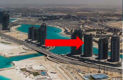 شقة - 3 غرف نوم - 3 حمامات للبيع في ذا جيت تاورز - مدينة العلمين الجديدة - العلمين - الساحل الشمالي