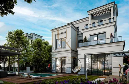 Townhouse - 4 Bedrooms - 4 Bathrooms for sale in Naia West - Sheikh Zayed Compounds - Sheikh Zayed City - Giza