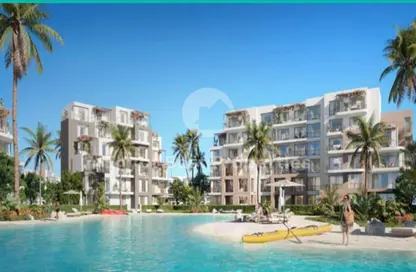 شاليه - 2 غرف نوم - 2 حمامات للبيع في هاسيندا ويست - راس الحكمة - الساحل الشمالي