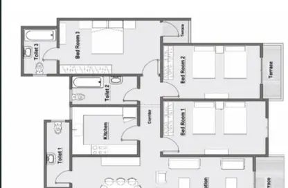 Apartment - 3 Bedrooms - 3 Bathrooms for sale in Rivali - 5th Settlement Compounds - The 5th Settlement - New Cairo City - Cairo