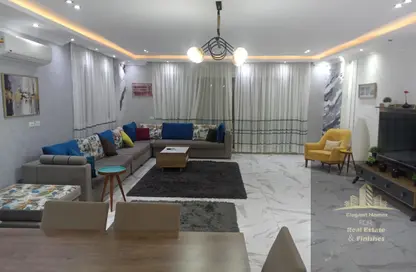 Apartment - 3 Bedrooms - 3 Bathrooms for rent in South Lotus - El Lotus - New Cairo City - Cairo