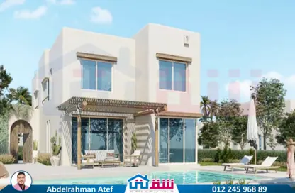 Chalet - 2 Bedrooms - 3 Bathrooms for sale in Hacienda Waters - Qesm Ad Dabaah - North Coast