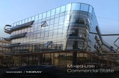 Office Space - Studio - 1 Bathroom for sale in V90 - North Teseen St. - The 5th Settlement - New Cairo City - Cairo
