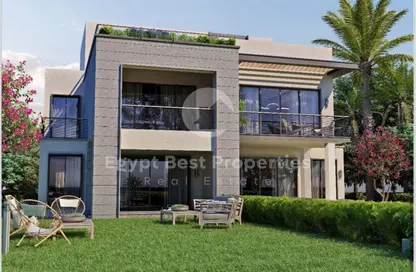 Twin House - 4 Bedrooms - 5 Bathrooms for sale in Creek Town - The 1st Settlement - New Cairo City - Cairo