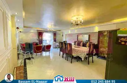 شقة - 3 غرف نوم - 2 حمامات للبيع في طريق جمال عبد الناصر - العصافرة بحري - العصافرة - حي ثان المنتزة - الاسكندرية