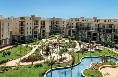 Apartment - 4 Bedrooms - 3 Bathrooms for sale in Al Katameya Plaza - The 1st Settlement - New Cairo City - Cairo
