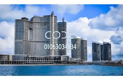 Apartment - 1 Bedroom - 1 Bathroom for sale in The Gate Towers - New Alamein City - Al Alamein - North Coast