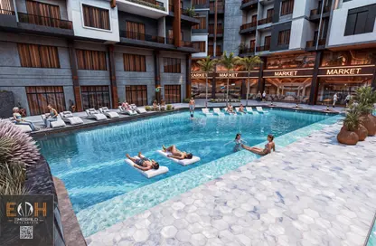 Apartment - 1 Bedroom - 1 Bathroom for sale in El Hadaba District - Hurghada - Red Sea